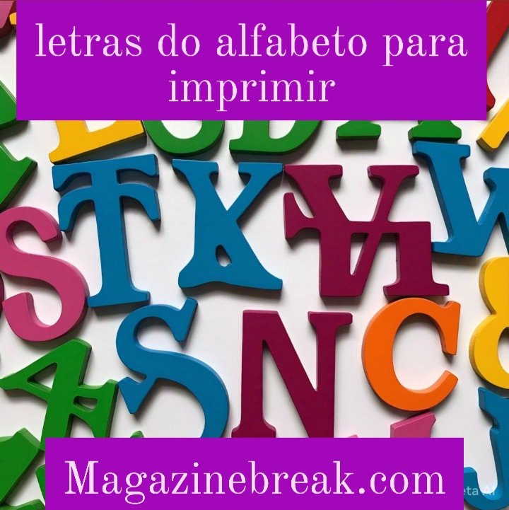 letras do alfabeto para imprimir