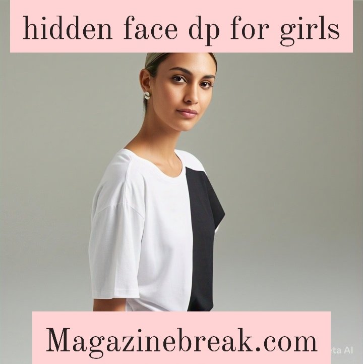 hidden face dp for girls