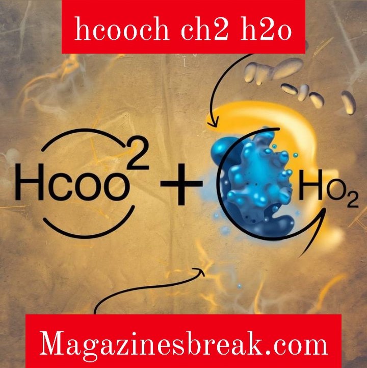HCOOCH CH2 H2O
