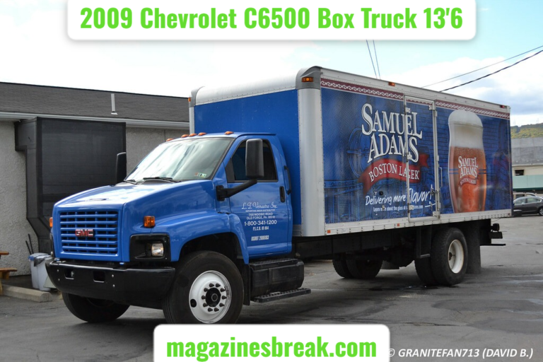 2009 Chevrolet C6500 Box Truck 13'6”