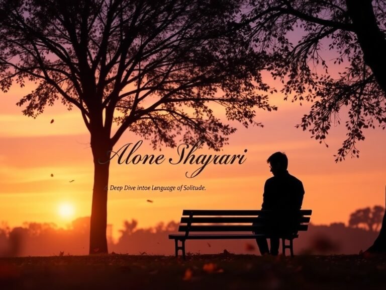 alone shayari