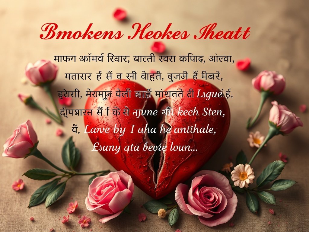 Broken Heart Shayari