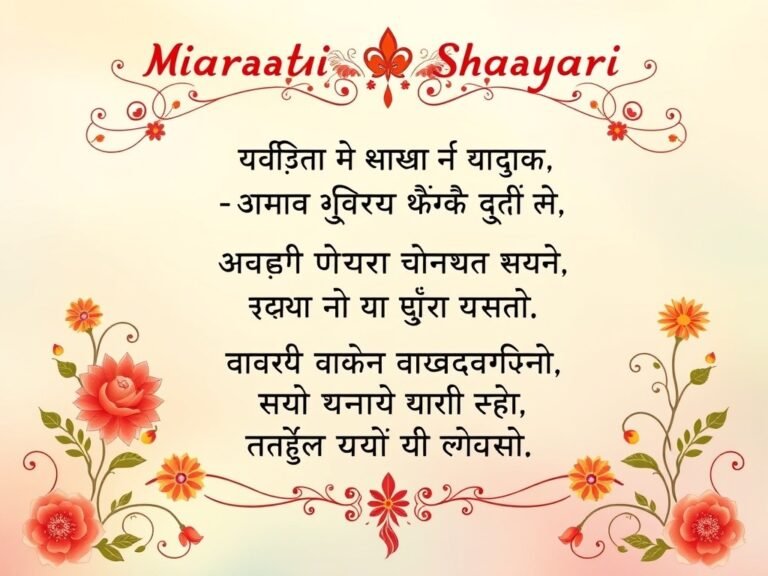 Marathi Shayari