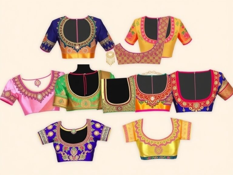 Kerala saree blouse designs