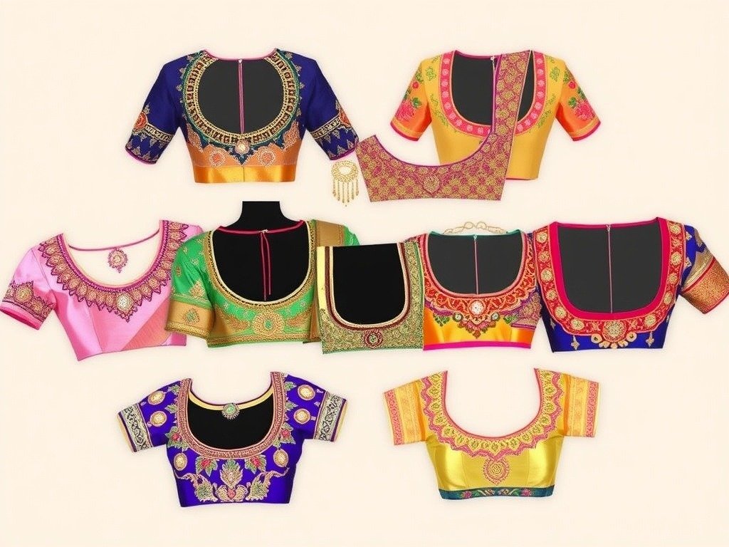 Kerala saree blouse designs
