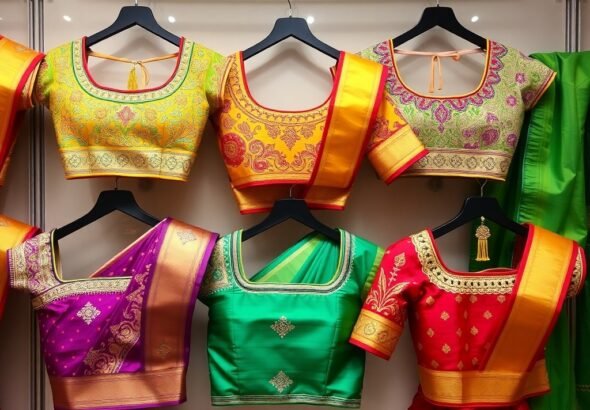 Kerala saree blouse