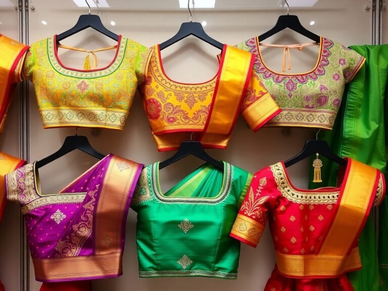 Kerala saree blouse